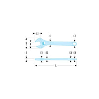 Facom Snel Verstelbare Moersleutel Bimateriaal 10mm - 101.10GPB - 3662424092411 - 101.10GPB - Mastertools.nl