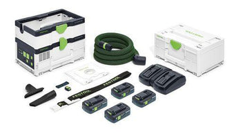 Festool Accu stofzuiger CTMC SYS HPC 4,0 I-Plus CLEANTEC - 576942 - 4014549388976 - 576942 - Mastertools.nl