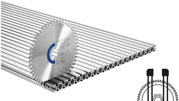 Festool Cirkelzaagblad voor Aluminium | Aluminium/Plastics | Ø 160mm Asgat 20mm 52T - 205555 - 4014549377093 - 205555 - Mastertools.nl