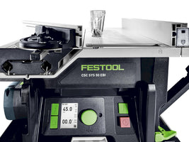 Festool CSC SYS 50 EBI-Basic Accu Tafelcirkelzaag 2x18V Basic Body - 576820 - 4014549381694 - 576820 - Mastertools.nl
