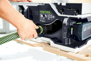 Festool CSC SYS 50 EBI-Basic-Set Accu Tafelcirkelzaag 2x18V Basic Body met Onderstel - 577371 - 4014549406212 - 577371 - Mastertools.nl