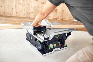 Festool CSC SYS 50 EBI-Basic-Set Accu Tafelcirkelzaag 2x18V Basic Body met Onderstel - 577371 - 4014549406212 - 577371 - Mastertools.nl