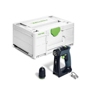 Festool CXS 18-Basic Accu Schroefboormachine 18V Basic Body in Systainer - 576882 - 4014549383216 - 576882 - Mastertools.nl