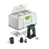 Festool CXS 18-Basic-Set Accu Schroefboormachine 18V Basic Body in Systainer - 577333 - 4014549405703 - 577333 - Mastertools.nl