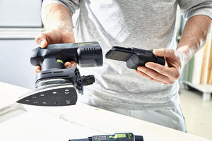 Festool DTSC 400 3,0 I-Plus Accu Deltaschuurmachine 18V 3.0Ah in Systainer - 577508 - 4014549413289 - 577508 - Mastertools.nl