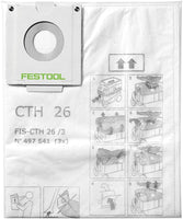 Festool FIS-CTH 26/3 Veiligheid filterstofzak 497541 - 4014549163511 - 497541 - Mastertools.nl