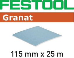 Festool GRANAT SOFT P150 115x25M Schuurrol 497092 - 4014549137246 - 497092 - Mastertools.nl