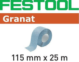 Festool GRANAT SOFT P600 115x25M Schuurrol 497098 - 4014549137314 - 497098 - Mastertools.nl