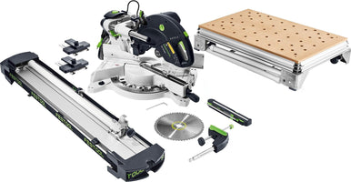 Festool KS 120 REB-Set-MFT KAPEX Afkortzaag 576663 - 4014549370094 - 576663 - Mastertools.nl