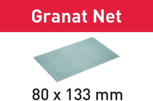 Festool Netschuurmateriaal STF 80x133 P320 Granat Net VE=50 - 4014549306376 - 203292 - Mastertools.nl