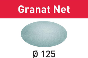 Festool Netschuurmateriaal STF D125 P400 Granat Net VE=50 - 4014549306499 - 203302 - Mastertools.nl