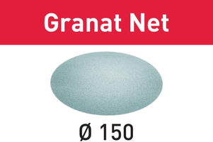 Festool Netschuurmateriaal STF D150 P220 Granat Net VE=50 - 4014549306574 - 203308 - Mastertools.nl
