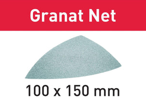 Festool Netschuurmateriaal STF DELTA P240 Granat Net VE=50 - 4014549306796 - 203326 - Mastertools.nl