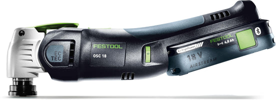 Festool OSC 18 HPC4,0 EI-Set Accu-Oscillerende Multitool - 576593 - 4014549361191 - 576593 - Mastertools.nl