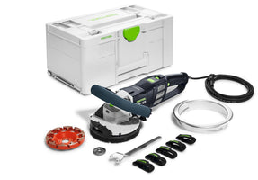 Festool RG 130 ECI-Set DIA AB Renovatieslijpmachine 1600W in Systainer - 577060 - 4014549399910 - 577060 - Mastertools.nl