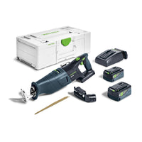 Festool RSC 18 5,0 EB-Plus Accu Reciprozaag 18V 5.0Ah in Systainer - 576948 - 4014549389089 - 576948 - Mastertools.nl