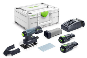 Festool RTSC 400 3,0 I-Plus Accu Vlakschuurmachine 18V 3.0Ah in Systainer - 577686 - 4014549415573 - 577686 - Mastertools.nl