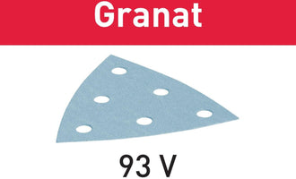 Festool Schuurpapier STF V93/6 P100 Granat VE=100 - 4014549142608 - 497393 - Mastertools.nl