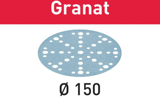Festool Schuurschijf STF D150/48 P100 Granat VE=100 - 4014549297346 - 575163 - Mastertools.nl