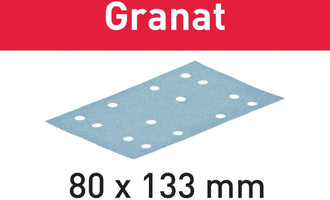 Festool Schuurstroken STF 80x133 P180 Granat VE=10 - 4014549138489 - 497130 - Mastertools.nl