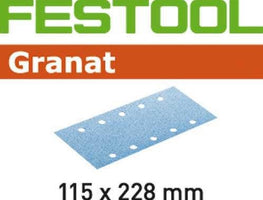 Festool STF 115X228 P120 GR/100 Schuurstroken 498947 - 4014549176566 - 498947 - Mastertools.nl