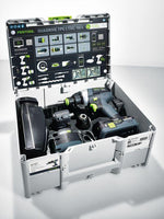 Festool TPC 18/4 4,0/5,0 I-Plus QUADRIVE Accu Klop-/Schroefboormachine 18V 4.0/5.0Ah in Systainer - 577651 - 4014549415290 - 577651 - Mastertools.nl