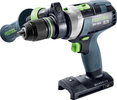 Festool TPC 18/4 I-Basic QUADRIVE Accu klop-/schroefboormachine 18V Basic Body in Systainer - 575604 - 4014549319925 - 575604 - Mastertools.nl