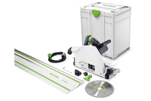 Festool TS 75 EBQ-Plus-FS Invalcirkelzaag in Systainer met FS 1400/2 Geleiderail - 576115 - 4014549359129 - 576115 - Mastertools.nl