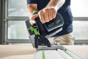 Festool TSC 55 5,0 KEBI-Plus/XL-FS Accu Invalcirkelzaag 18V 5.0Ah in Systainer met Geleiderail FS 1400/2 - 577391 - 4014549408711 - 577391 - Mastertools.nl