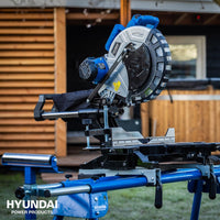 Hyundai Afkort-/Verstekzaag met Laser 1800W - 56256 - 8718502562569 - 56256 - Mastertools.nl