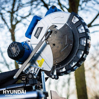 Hyundai Afkort-/Verstekzaag met Laser 1800W - 56256 - 8718502562569 - 56256 - Mastertools.nl