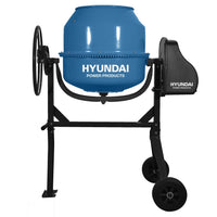 Hyundai Betonmolen 160L - 800W - 57378 - 8718502573787 - 57378 - Mastertools.nl