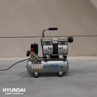 Hyundai Stille Compressor 8L Olievrij 8 bar - Super Silent - 55758 - 8718502557589 - 55758 - Mastertools.nl