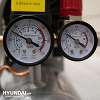 Hyundai Stille Compressor 8L Olievrij 8 bar - Super Silent - 55758 - 8718502557589 - 55758 - Mastertools.nl