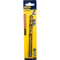 Irwin HSS Metaalboor 135° Titanium 12MM - 10502601 - 5709131283713 - 10502601 - Mastertools.nl