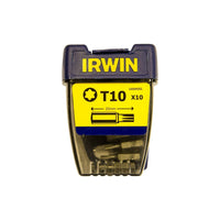 Irwin Torx T10 - 1/4”/25 mm - 10 stuks - 10504351 - 5706915043518 - 10504351 - Mastertools.nl