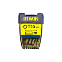 Irwin Torx T20 - 1/4”/25 mm - 10 stuks - 10504353 - 5706915043532 - 10504353 - Mastertools.nl