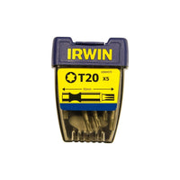 Irwin Torx T20 - 1/4”/50 mm - 5 stuks - 10504373 - 5706915043730 - 10504373 - Mastertools.nl