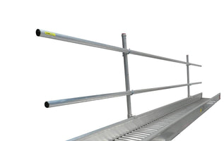 Little Jumbo Leuning Werkbrug 5 m met 2 staanders - 1812050001 - 8718421750856 - 1812050001 - Mastertools.nl