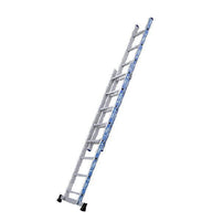 Little Jumbo Opsteekladder 2x12 - met stabilisatiebalk - 1202422812 - 3178740162382 - 1202422812 - Mastertools.nl