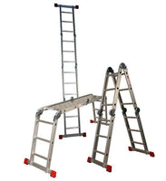 Little Jumbo Vouwladder 4x3 sporten - 4741000403 - 5708375000377 - 4741000403 - Mastertools.nl