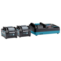 Makita Accu Starterset XGT DC40RA 2xBL4040 - 191J97-1 - 0088381561389 - 191J97-1 - Mastertools.nl