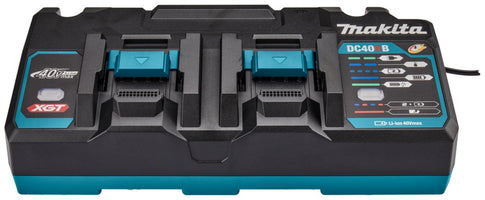 Makita DC40RB Duo snellader XGT 40V Max - 191N09-8 - 0088381579117 - 191N09-8 - Mastertools.nl