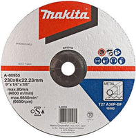 Makita A-80955 Afbraamschijf 230x6,0mm staal - 0088381141055 - A-80955 - Mastertools.nl