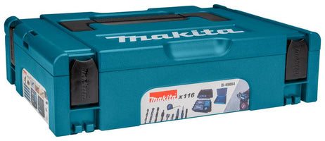 Makita B-49884 Boor- en Schroefbitset 116-delig in Mbox - 0088381462037 - B-49884 - Mastertools.nl