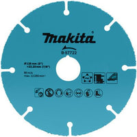 Makita B-57722 Doorslijpschijf 125x22,23x2,0mm - 0088381520768 - B-57722 - Mastertools.nl