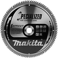 Makita Afkortzaagblad voor Hout | Efficut | Ø 305mm Asgat 30mm 100T - B-67278 - 0088381541046 - B-67278 - Mastertools.nl