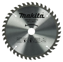 Makita Cirkelzaagblad voor Hout | Standaard | Ø 165mm Asgat 20mm 40T - D-52576 - 0088381444446 - D-52576 - Mastertools.nl