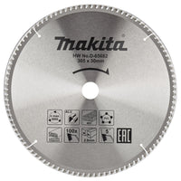 Makita Afkortzaagblad voor Multimaterial | Ø 305mm Asgat 30mm 100T - D-65682 - 0088381522755 - D-65682 - Mastertools.nl