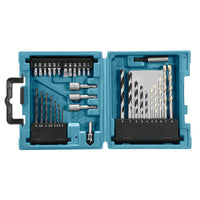 Makita D-36980 Boor/bit set 34-delig - 0088381374248 - D-36980 - Mastertools.nl